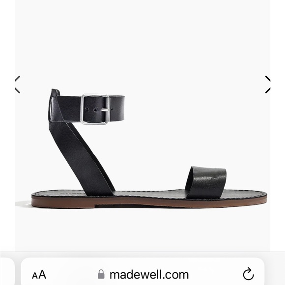 Madewell The Boardwalk Ankle Strap Sandal - Picture 7 of 7